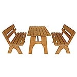 Representative image for Table Included Garden Benches
