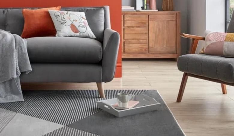 Modern Texture Rug by Dunelm