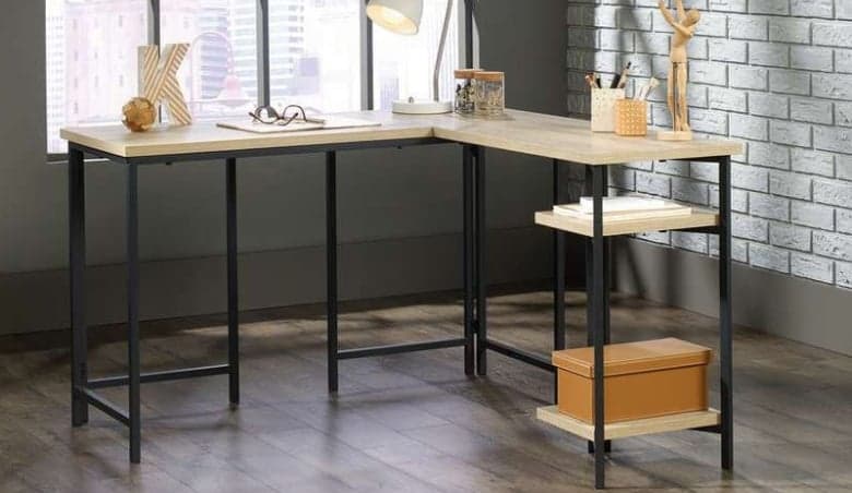 TEKNIK Industrial L-Shaped Desk by Currys