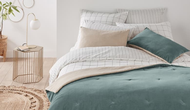 Velvet Cotton Bedspread by La Redoute