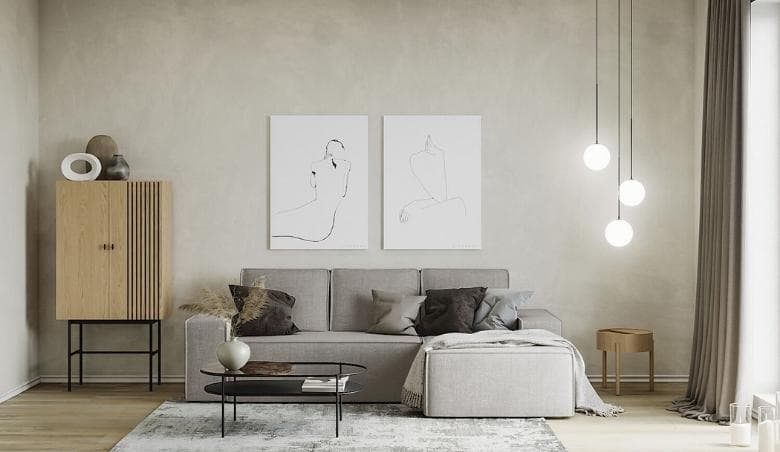 Hoxton Linen Corner Sofa-Bed By Pepper Sq