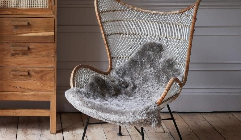 Oslow Mini Winged Wicker Chair By Graham u0026 Green