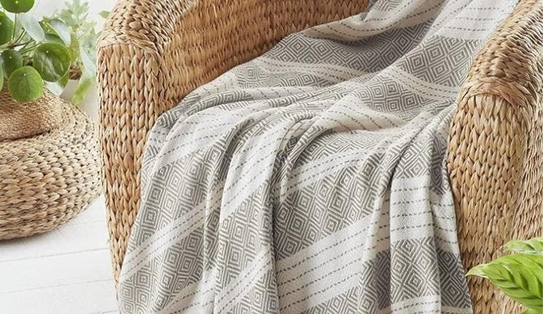 Recycled Diamond Throw By Wayfair