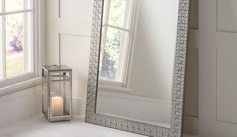 Martinez Large Floor Standing Mirror By Pepper Sq