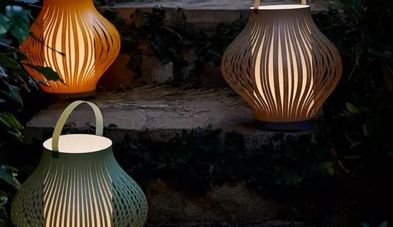 LED Colour Changing Outdoor Lantern, Agave by John Lewis u0026 Partners