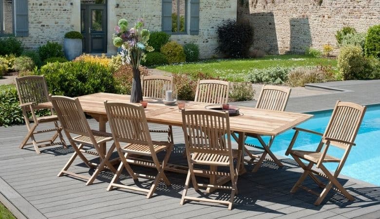 Woehler Extendable Teak Dining Table by Wayfair