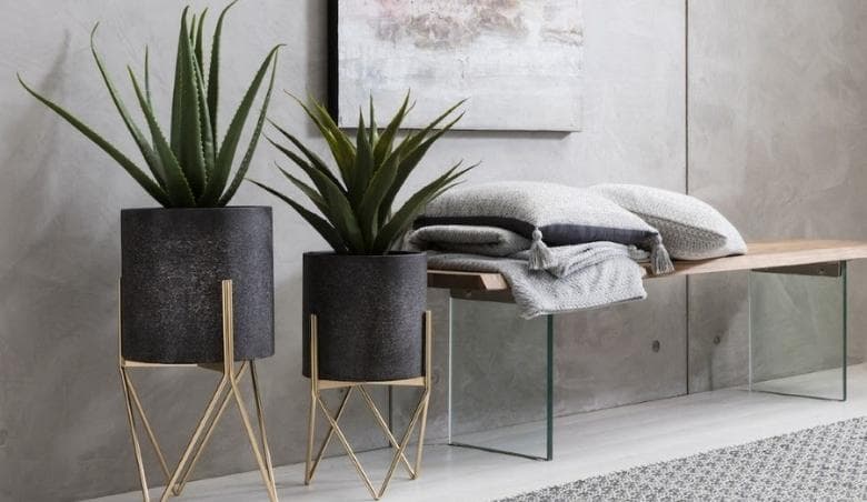 Juniper Metal Planter, Small By Perch & Parrow