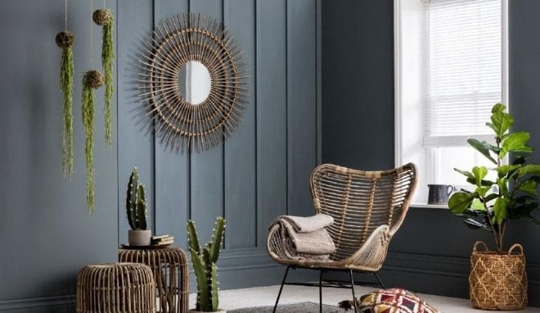 Graham Rattan Wall Mirror By Perch & Parrow