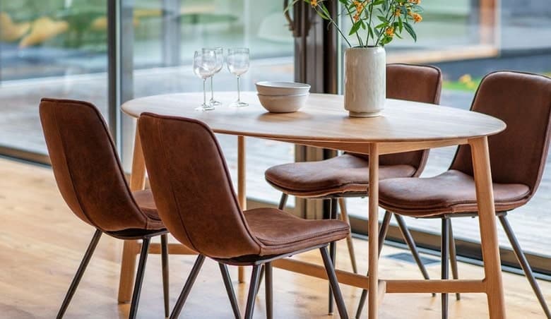 Gallery Madrid Oak Oval Dining Table By Choice Furniture Superstore