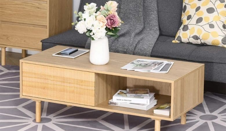 Camella Solid Wood Coffee Table with Storage By Wayfair via uFurnish.com