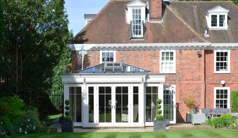 Orangery window door design features by David Salisbury
