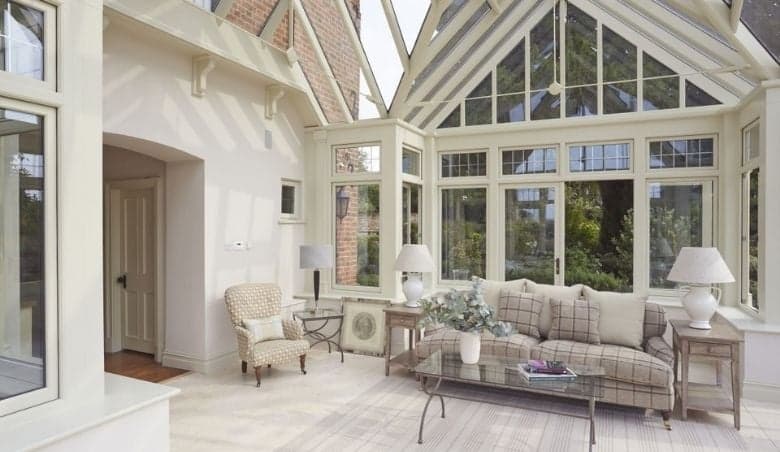 Bespoke conservatory interior by David Salisbury