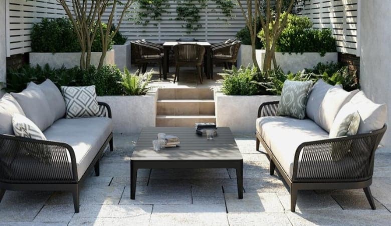 Voyage Coffee, Outdoor Coffee Table by Andrew Martin