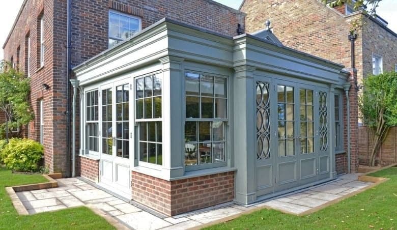 Orangery brickwork by David Salisbury
