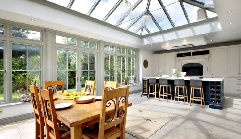 Orangery kitchen extension by David Salisbury