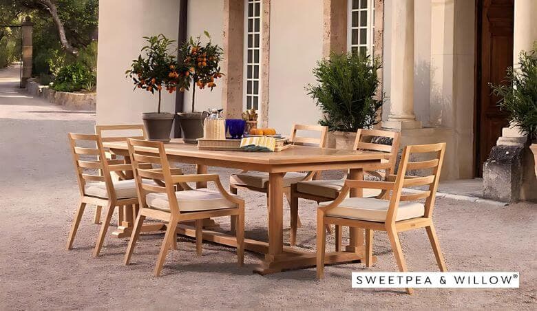Outdoor Dining Table by Sweetpea u0026 Willow