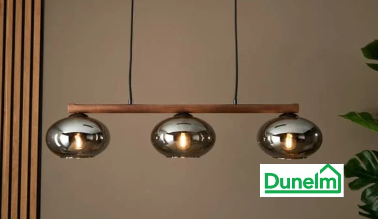Bowen Industrial 3 Light Adjustable Diner Ceiling Light by Dunelm