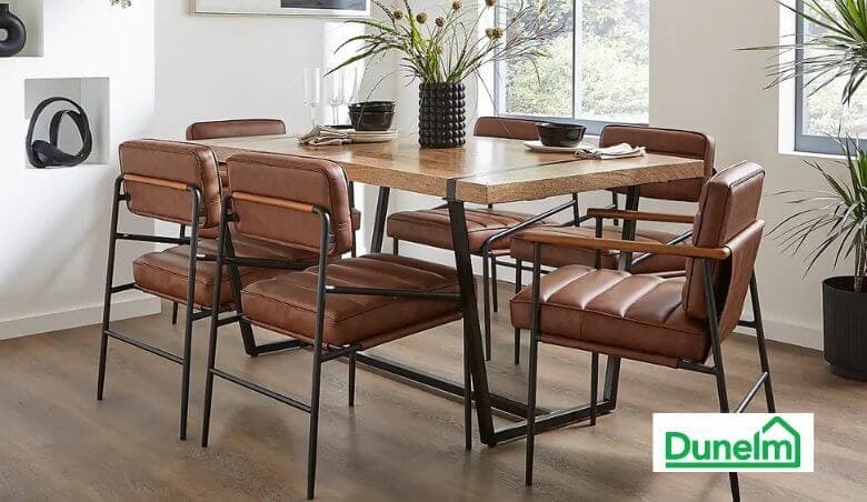 Faux Leather Dining Chair