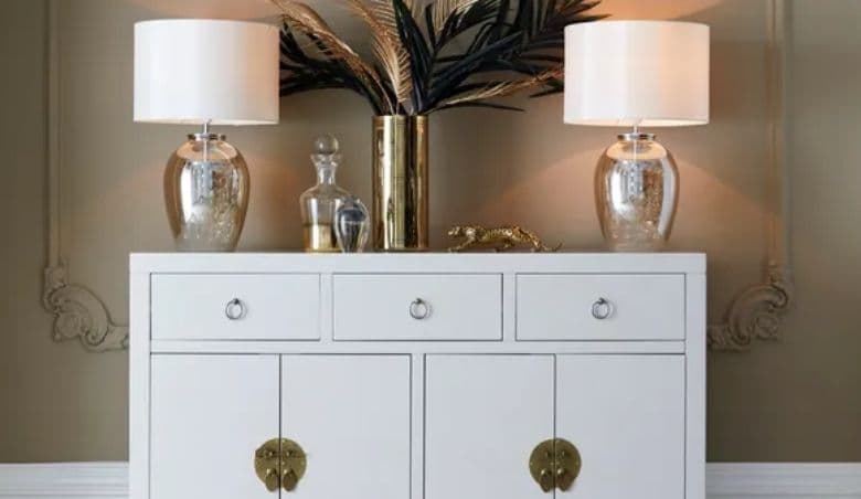 Hanna Oyster Sideboard by Dunelm