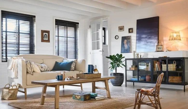 Harlem Metal 4-Door Sideboard Cabinet by La Redoute