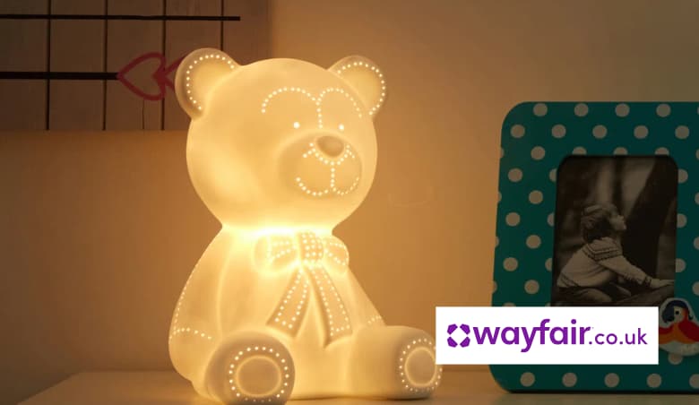 Kids Bear In-line Switch Night Light by Wayfair