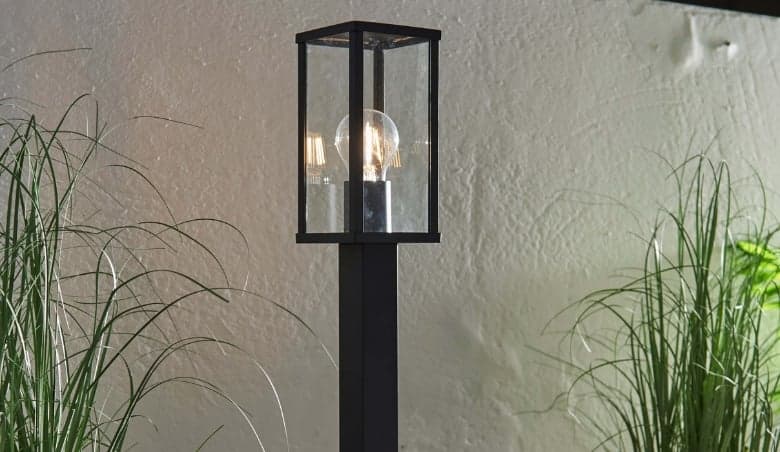 London Outdoor Pathfinder Light Black By Dunelm