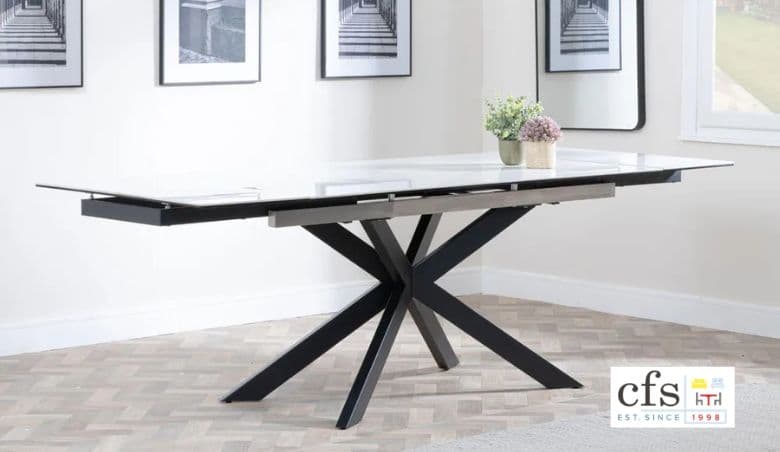 White Ceramic Dining Table