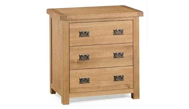 Sydney 3 Drawer Chest by Oak Furniture Superstore