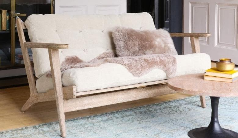 Dylan Natural Linen Sofa by Graham u0026 Green