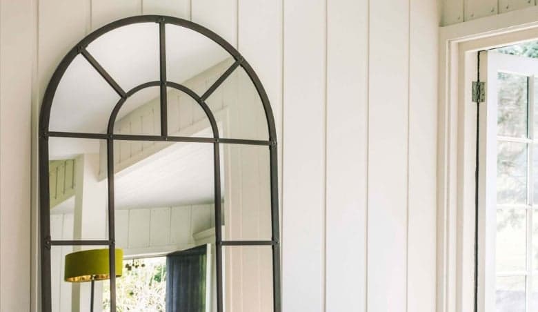 Large Window Pane Mirror by Graham u0026 Green
