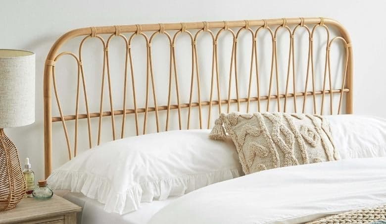 Round Cane Headboard by Dunelm