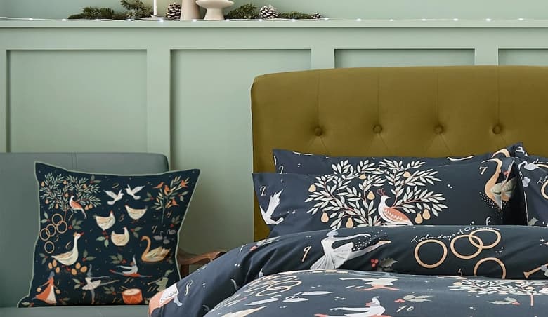 Christmas cushions available via uFurnish.com