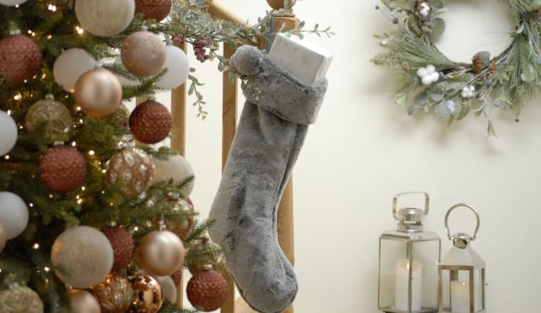 Christmas stockings available via uFurnish.com