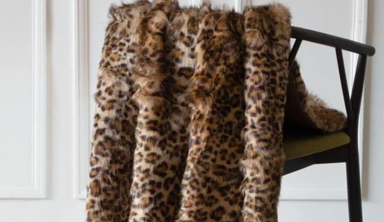 Faux fur throws available via uFurnish.com