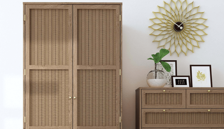 Alexander Double Wardrobe Wood By Dunelm