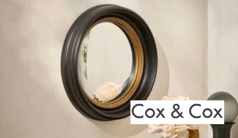 Chesterbrook Mirror - Small by Cox & Cox