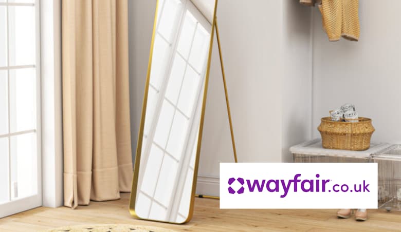 Metal Rectangle Floor Mirror by Wayfair