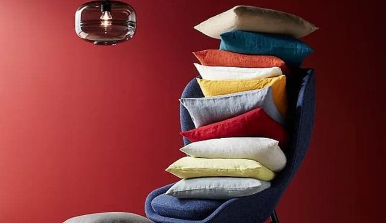 Linen Cushion by John Lewis