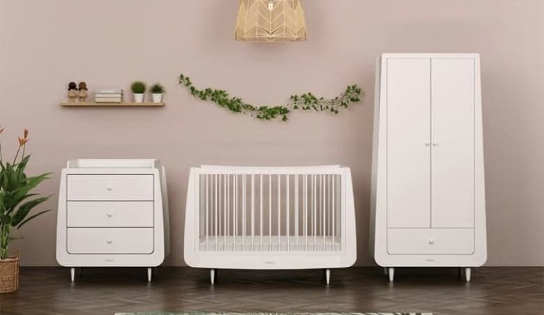 SnuzKot Wardrobe Skandi White by Snuz