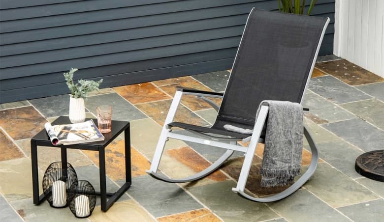 Outdoor Aymelia Rocking Metal Chair By Wayfair