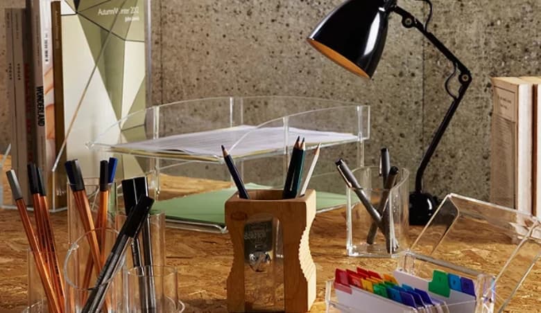 Osco Magazine Holder, ClearnBy John Lewis u0026 Partners
