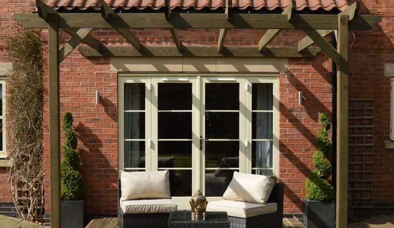 Akkar Wall Mounted 2.4m x 2.4m Wood Pergola By Wayfair