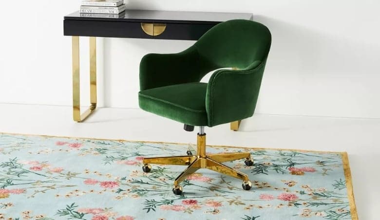 Fayette Swivel Desk Chair By Anthropologie