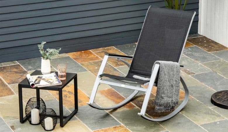 Outdoor Aymelia Rocking Metal ChairnBy Wayfairn