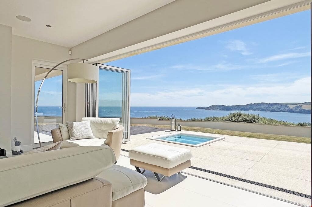 Sea garden view