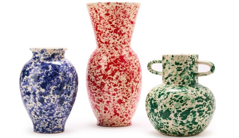 Splatter Vase in Red u0026 Pink By The Conran Shop By The Conran Shop