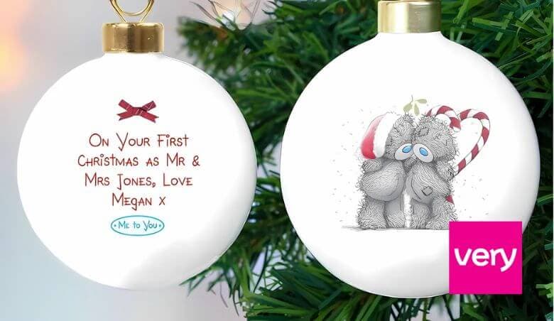 Very personalised baubles