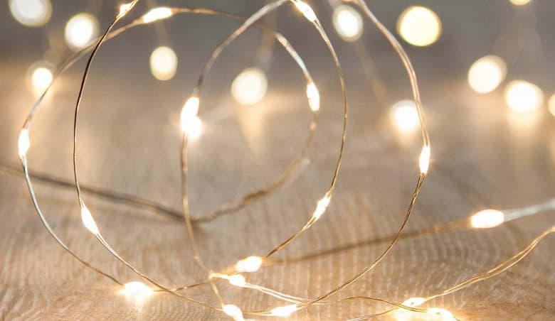 6 Set of 20 Warm White Micro Fairy Lights By Lights4fun
