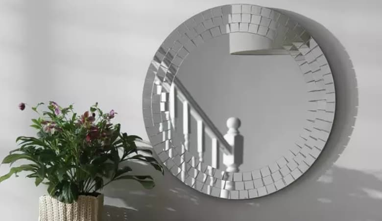 Argos Home Round Mosaic Wall Mirror By Argos