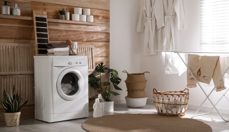 6 Winter Laundry Room Ideas image via Shutterstock